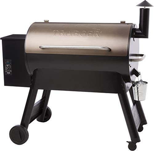 Traeger Grills Pro Series 34 Electric Wood Pellet Grill and Smoker, Bronze & Grills Mesquite 100% All-Natural Wood Pellets for Smokers and Pellet Grills, BBQ, Bake, Roast, and Grill, 20 lb. Bag