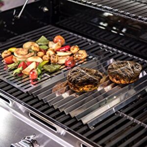Char-Broil Reusable Stainless Steel Toppers- 2 Pack