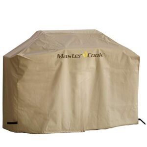 master cook gas grill rain cover, heavy duty waterproof and weather resistant oxford fabric cover l 57'' x w 19'' x h 41.3'