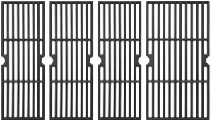 cast iron grill grates for charbroil performance 5 burner grills 463275517 463243518 463243519 463275717, cooking grids for charbroil performance 6 burner 463274419 grill, g470-0002-w1 g470-0003-w1