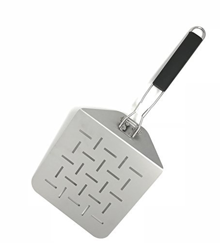 Big Flipper BBQ Spatula and Pizza Peel - Folds for easy storage