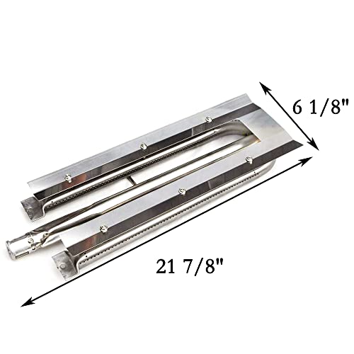 Htanch SA5481(3-Pack) 21 7/8" Stainless Steel Viking Grill Burner Replacement for Viking 316-911, VGBQ 30, VGBQ 41, VGBQ 53 in T Series, VGBQ030-2T, VGBQ300-2RT/E, VGBQ3002RE, VGBQ3002RE1, VGBQ3002RT