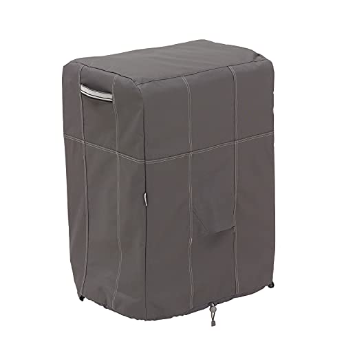 Classic Accessories Ravenna Water-Resistant 33 Inch Square Smoker Grill Cover