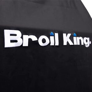 Broil King 68487 Heavy Duty PVC Polyester Grill Cover,Black, 58-Inches