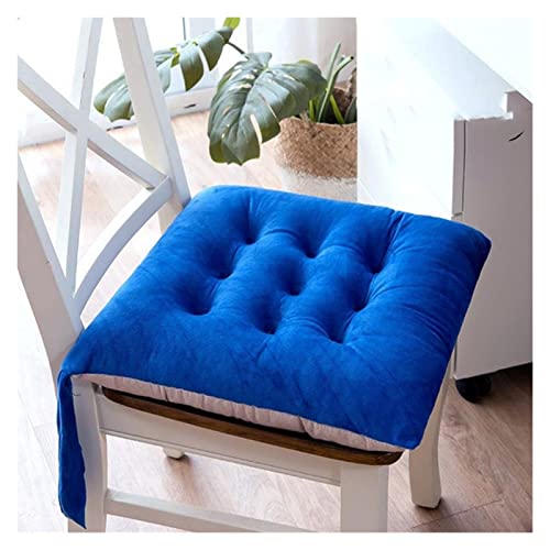 DINGZZ Indoor Outdoor Soft Cushion Thicken Square Seat Pad Home Office Sofa Throw Pillow Textile Mat ( Color : D , Size : 43*43cm )