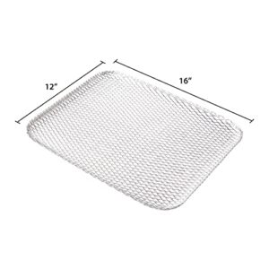 Foilman Grill Toppers - Clean Grill BBQ Disposable Toppers- 16 x 12Inch - (10 Pack) -Your Hot Dogs Will Never Fall Through The Cracks Again