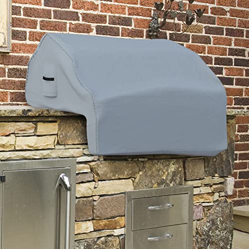 Covers & All Built-in Grill Cover, 18 Oz, Made of Waterproof & UV-Resistant Cover Tuff Fabric, Ideal for Indoors/Outdoors (36" W x 26" D x 24" H, Gray)