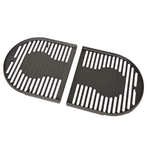 stanbroil cast iron grill cooking grates replacement parts for coleman roadtrip swaptop grills lx lxe lxx, 2 pack