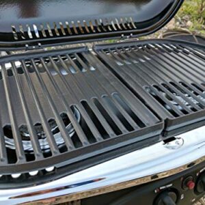 Stanbroil Cast Iron Grill Cooking Grates Replacement Parts for Coleman Roadtrip Swaptop Grills LX LXE LXX, 2 Pack