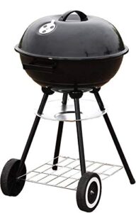 #1 portable 18" charcoal grill outdoor original bbq grill backyard cooking stainless steel 18” diameter cooking space cook steaks, burgers, backyard & tailgate