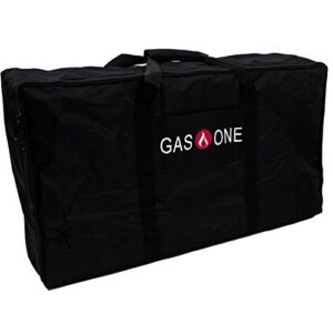 gasone new propane stove burner universal carry bag for double burner cooker grills heavy duty, 50460