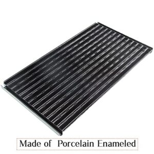 VICOOL 17" Porcelain Coated Infrared Grill Grates for 2 and 3 Burner Charbroil Tru-Infrared 300, 450 and Performance Models 463371716 463633316; G460-0500-W1