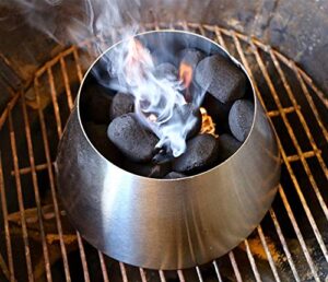 dracarys bbq whirlpool for weber kettle 22 26.75 wsm smokey mountain- bbq steel weber whirlpool grill kettle (x-large)