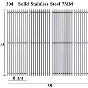 Htanch SF7241(4-Pack) 17 5/8" Stainless Steel Cooking Grid Grates Replacement for Kenmore 148.16656010, 148.23682310, 640-05057386-4, 90118. Master Forge SH3118B BG179A, BG179C Gas Grill