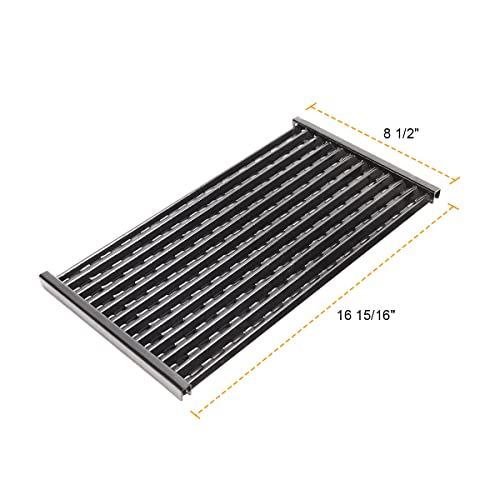 SafBbcue Cooking Grid for Charbroil Thermos 461633514 461633513 461671517 Charbroil Performance 463633316 463672419 463672019 463672216 Porcelain Steel Cooking Grates