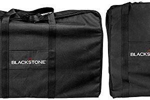 Blackstone 1730 Set-600 D Polyester-High Impact Resin-Black Griddle Accessories-Tailgater Combo Carry Bag Set