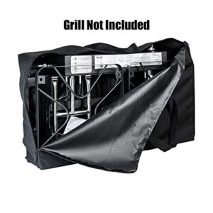 Blackstone 1730 Set-600 D Polyester-High Impact Resin-Black Griddle Accessories-Tailgater Combo Carry Bag Set