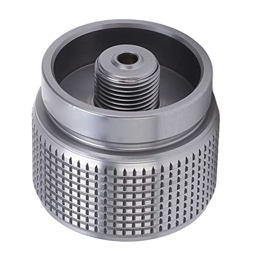 Propane Adapter, Corrosion Resistant Z22 Aluminum Alloy Gas Adapter Converter for Cylinder Container