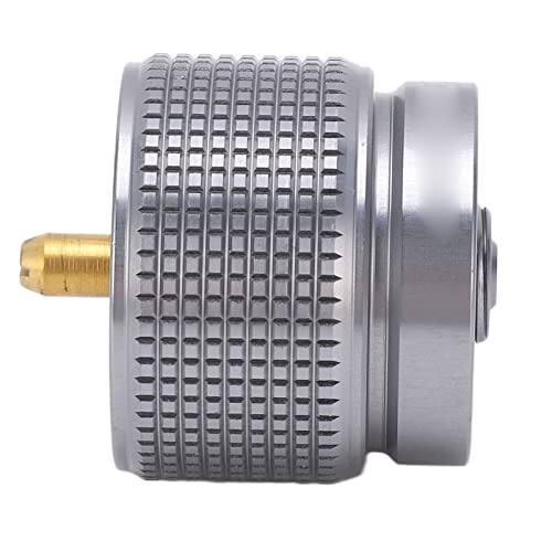 Propane Adapter, Corrosion Resistant Z22 Aluminum Alloy Gas Adapter Converter for Cylinder Container