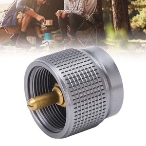 Propane Adapter, Corrosion Resistant Z22 Aluminum Alloy Gas Adapter Converter for Cylinder Container