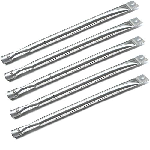 Direct Store Parts DA101 (5-Pack) Stainless Steel Burner Replacement for Master Forge Models: L3218, P3018, SH3118B Gas Grill