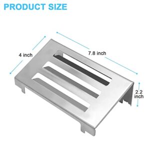 BBQ-PLUS 67060 Heat Deflector,7635 15.3'' Flavorizer Bars,69785 Burner Tube Replacement Parts Repair Kit for Weber Spirit II 200 Series(with Up Front Control), Model Years 2017 and Newer