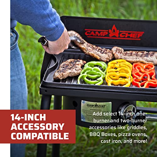 Camp Chef Explorer 3X Three-Burner Stove, Cooking Surface 14 in. x 49 in.