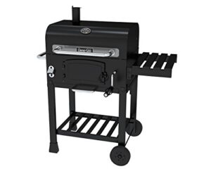 dyna-glo dgd381bnc-d compact charcoal grill, black