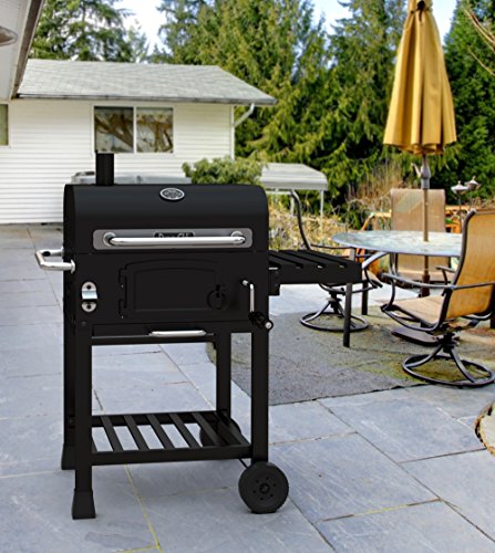 Dyna-Glo DGD381BNC-D Compact Charcoal Grill, Black