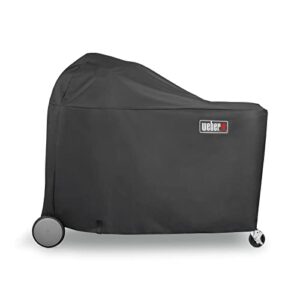 weber charcoal grill cover, black