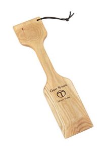 the great scrape the woody paddle new all natural bbq grill scraper