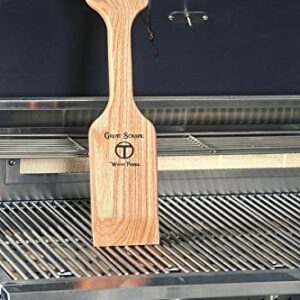 The Great Scrape The Woody Paddle New All Natural BBQ Grill Scraper