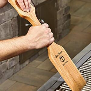 The Great Scrape The Woody Paddle New All Natural BBQ Grill Scraper