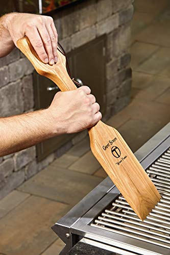 The Great Scrape The Woody Paddle New All Natural BBQ Grill Scraper