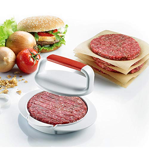 Non Stick Burger Press, Hamburger Maker Mold, BBQ Patty Juicy Regular Beef Maker Round