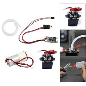 simhoa Smoke Generator Simulator Smoker Parts 7.4V-11.1V for -4 1/10 RC Climbing Car Parts