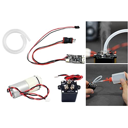 simhoa Smoke Generator Simulator Smoker Parts 7.4V-11.1V for -4 1/10 RC Climbing Car Parts