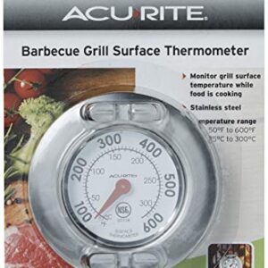 AcuRite 3118 Stainless Steel Grill Surface Thermometer