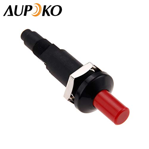 2 Sets Piezo Spark Ignition, Propane Push Button Piezo Igniter with Threaded Ceramic Electrode Ignition Plug Wire 30 CM, Type of 1 Out 1, Fit for Gas Fireplace & Oven & Heater & Kitchen lgniter