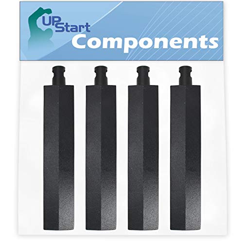 UpStart Components 4-Pack BBQ Gas Grill Tube Burner Replacement Parts for Beefeater 2-Burner - Compatible Barbeque Cast Iron Pipe Burners 15 3/4"