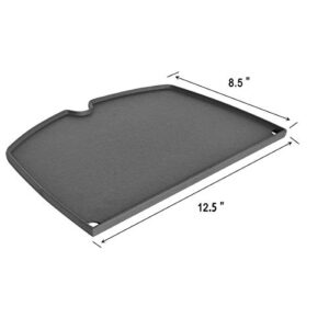 Stanbroil Cast Iron Cooking Griddle Replacement for Weber Q100 and Q1000 Series Grills, Replacement for Weber 6558