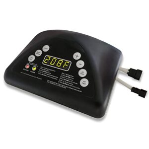 digital control panel, compatible with masterbuilt 20070211/ 20070411/ 20070311 and more mb top controller electric smoker