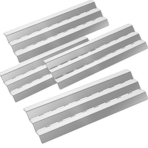 Boloda Grill Heat Plate for Master Forge, Lowes, Perfect Flame, Huntington 6761-64, GrillPro 235089S, 17-9/16" x 6-5/16", Stainless Steel Grill Heating Plate