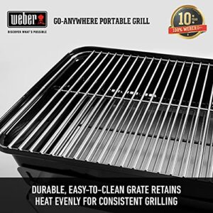 Weber Go-Anywhere Charcoal Grill, Black