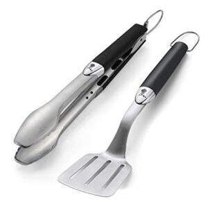 Weber Original Portable 2-Piece Stainless Steel Tool Set