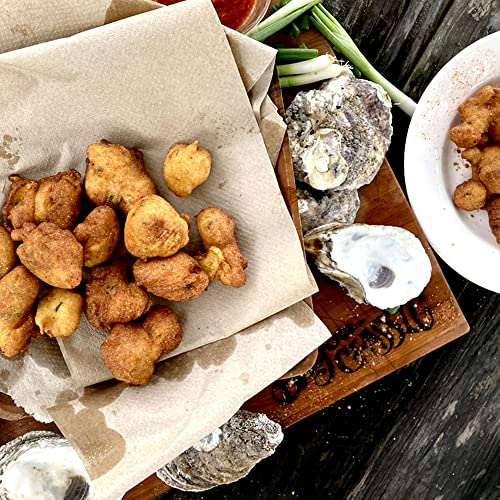 Bayou Classic 4010 10-qt Aluminum Fry Pot Features Heavy-Duty Riveted Handles Perforated Aluminum Basket Perfect For Frying Shrimp Chicken Hushpuppies and Fries