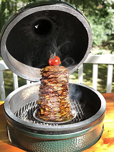 PIQUEBAR Vertical Skewer Brazilian Barbecue Al Pastor Skewer Stand for Roasting Meat Steak Whole Chicken Sausage