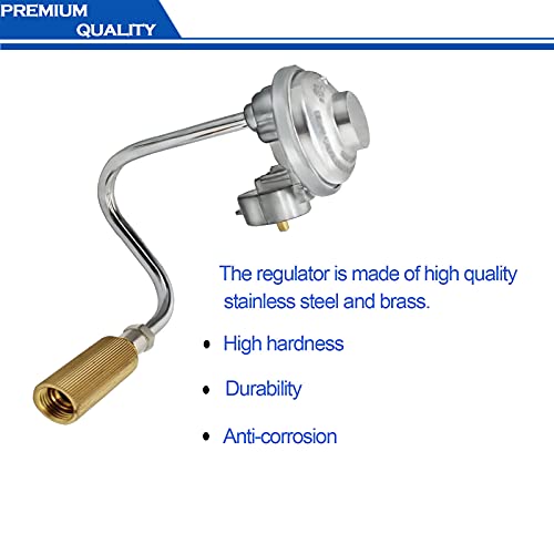 GTVICKY 5010000743 Gas Regulator Replacement Parts Compatible with Coleman Regulator Assembly C001, 1LB Grill Regulator Replacement Compatible with Coleman Roadtrip LEX, LXX Series Portable Grill