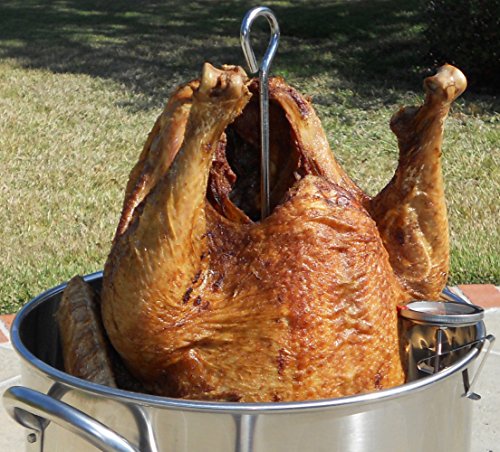 King Kooker 30-Quart Stainless Steel Turkey Pot Package