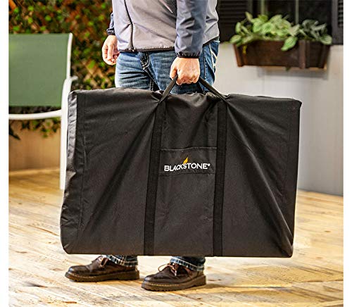 Blackstone 36" Griddle Top Carry Bag (only fits Blackstone 36" Griddle/Grill Top) Heavy Duty 600 D Polyester Weather Resistant with Extra Pockets (Does not fit full Griddle)